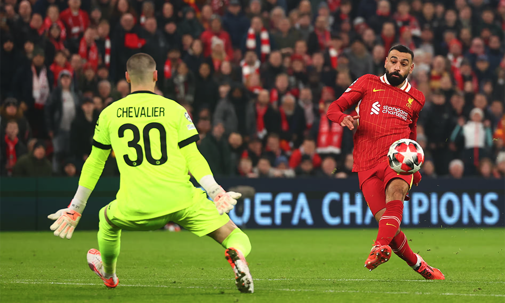  Salah lập kỷ lục trong chiến thắng của Liverpool