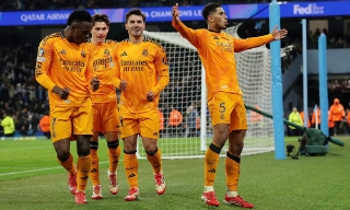 Real Madrid thắng ngược Man City ở phút bù