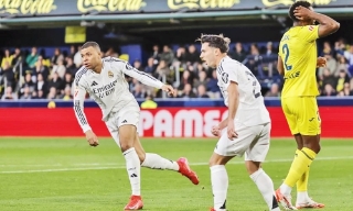 Mbappe đưa Real lên dẫn đầu La Liga