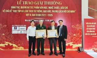 Bắc Giang giành 2 giải thưởng âm nhạc về chủ đề học tập và làm theo Bác
