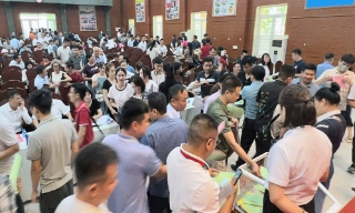 Tân Yên: Đấu giá thành công 33 lô đất ở, giá cao hơn 2 lần so với khởi điểm