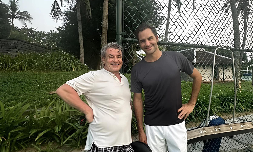 Tay vợt huyền thoại Roger Federer tới Hội An du lịch