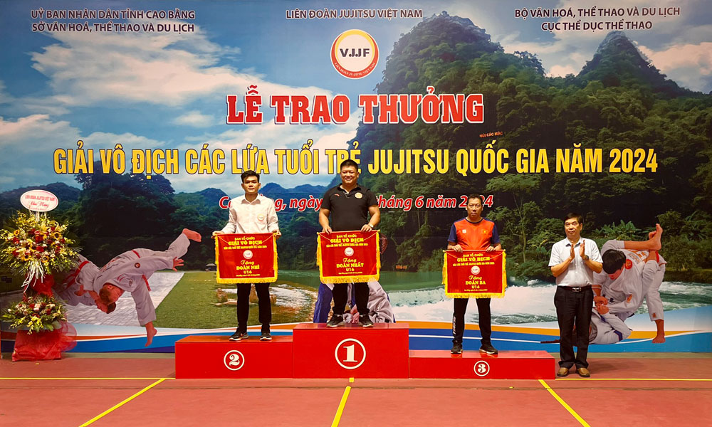 Bac Giang wins 108 medals at National Youth Jujitsu Championships