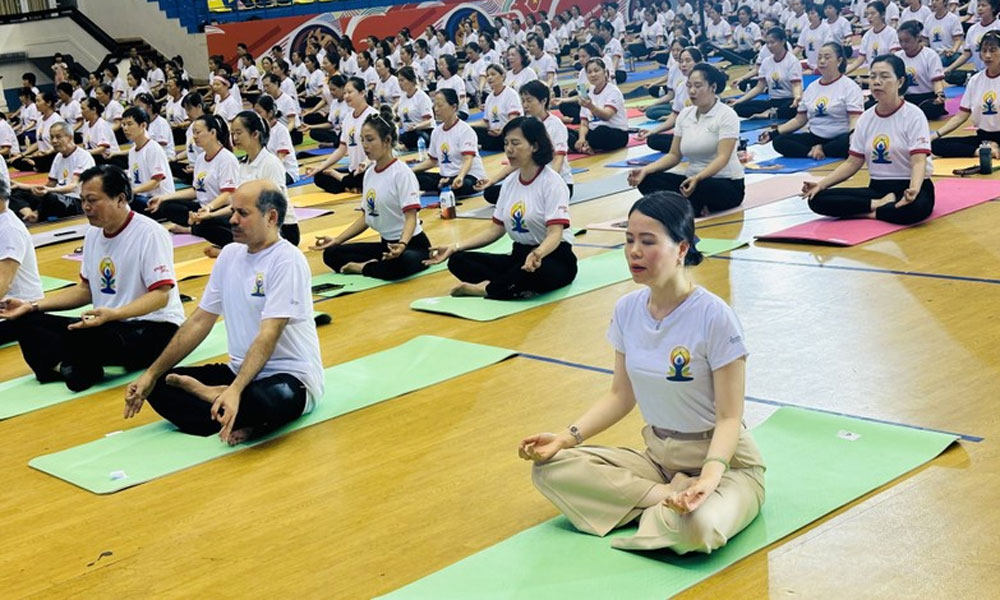 International Day of Yoga events held in 40 provinces and cities