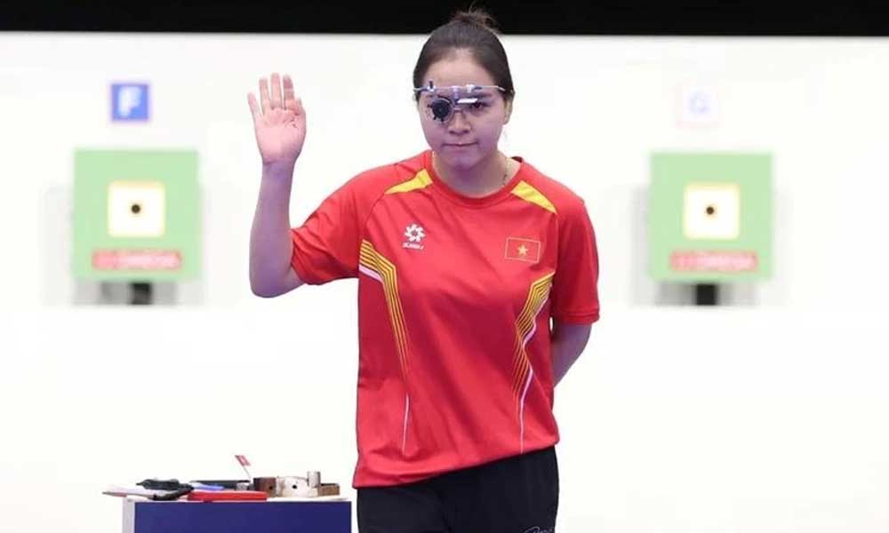 Trinh Thu Vinh punches ticket to 25m pistol women's final