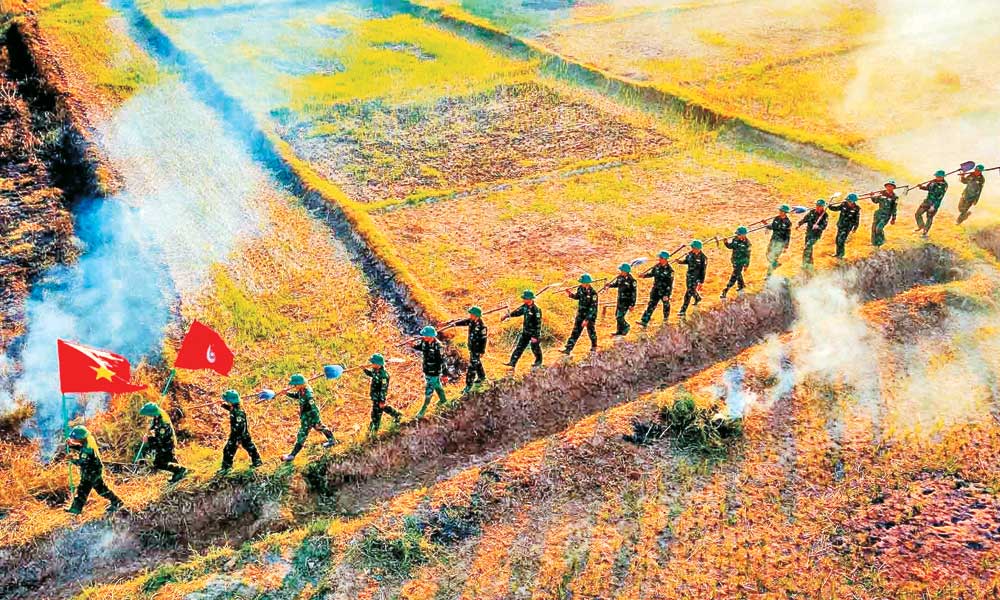 Beautiful photos of Bac Giang photographers displayed at Northern Mountainous Region Art Photo Festival