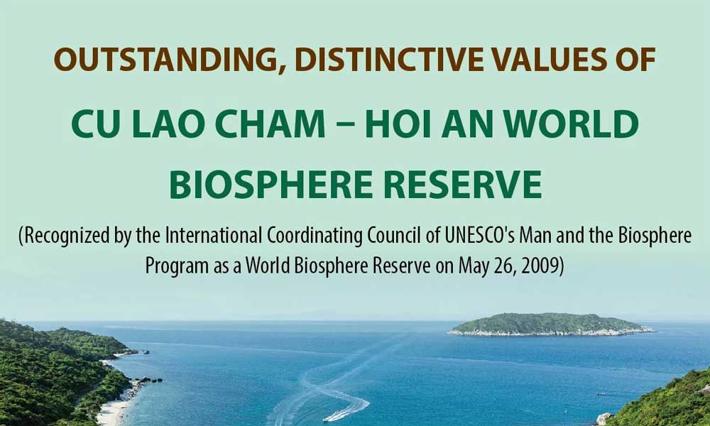 Outstanding, distinctive values of Cu Lao Cham – Hoi An World Biosphere Reserve