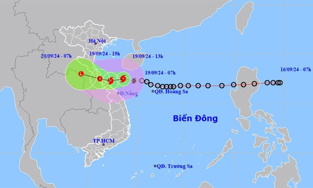 Tropical storm Soulik to bring heavy rain to central Vietnam