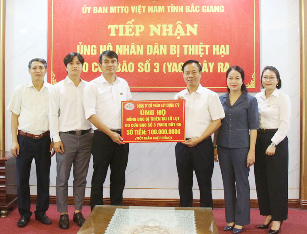 Second support of 55 billion VND allocated to storm hit localities in Bac Giang 