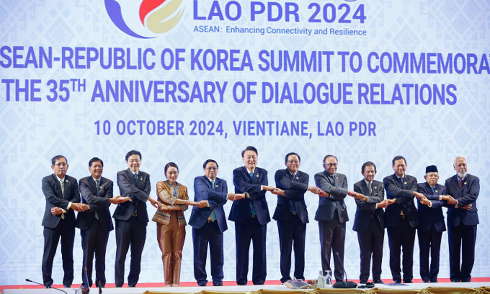 S.Korea to double cooperation funds with ASEAN by 2027 as ties upgraded to comprehensive strategic partnership