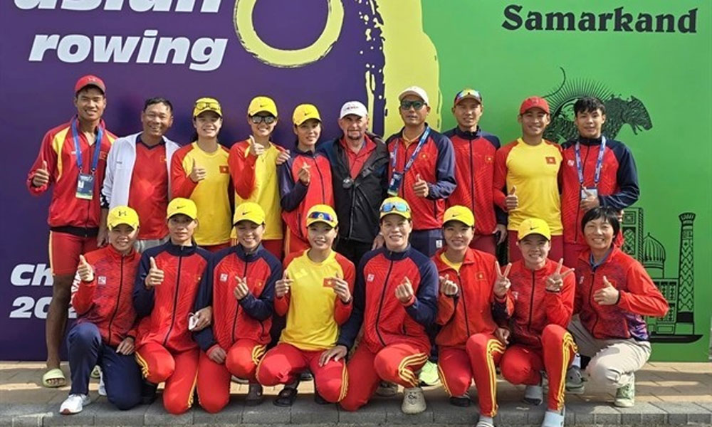 Rowers bring home two Asian championship golds