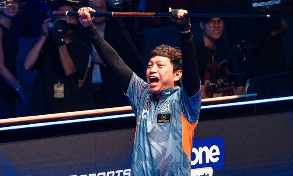 Vietnam's top pool player defeats former world number one in Reyes Cup