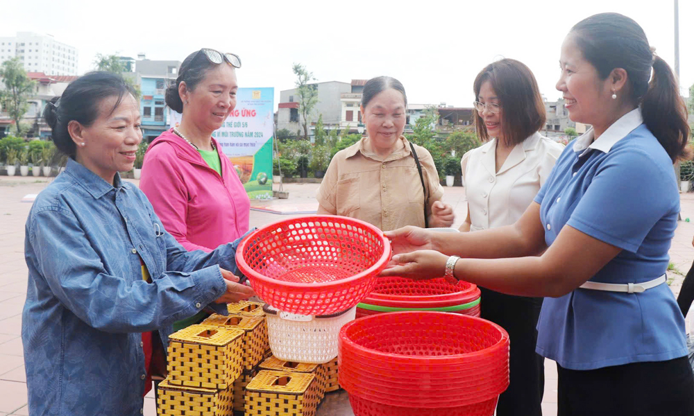 Bac Giang city’s women actively promote "green lifestyle"