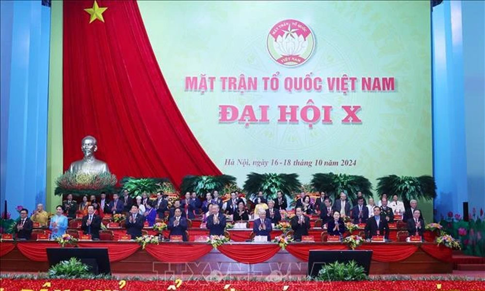 Tenth National Congress of Vietnam Fatherland Front opens