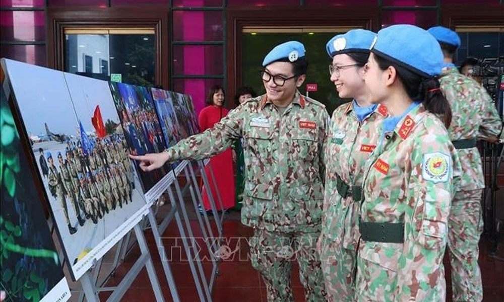 Female soldiers’ contributions to UN peacekeeping missions spotlighted