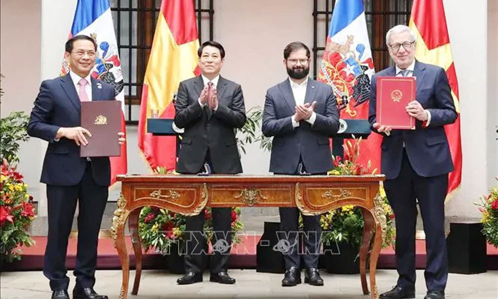 Vietnam, Chile issue joint statement