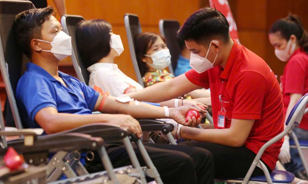 Voluntary blood donation exceeds 66.1% of yearly plan