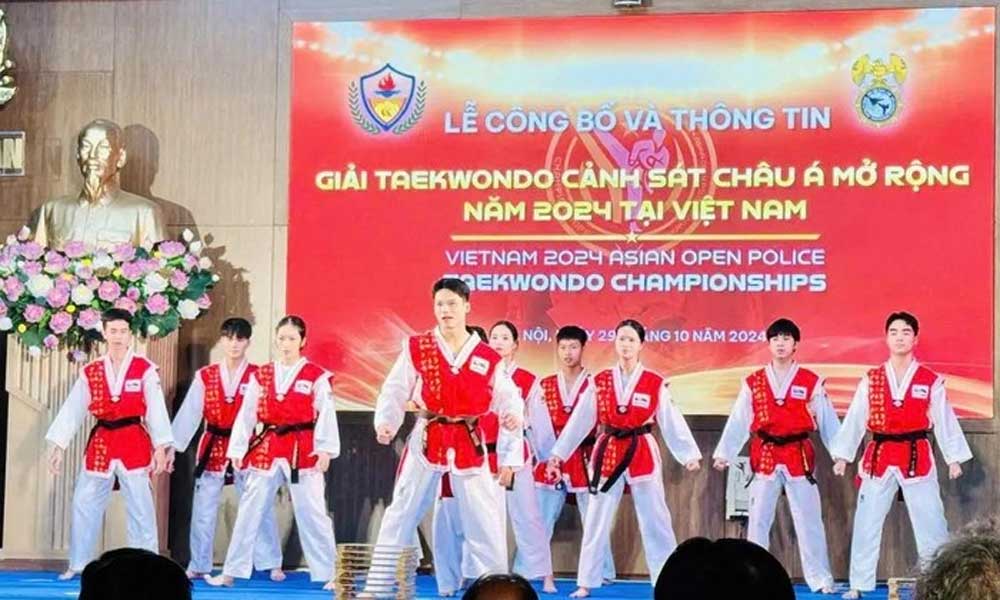 Twenty-three countries, territories register for Asian Police Taekwondo Championship 2024