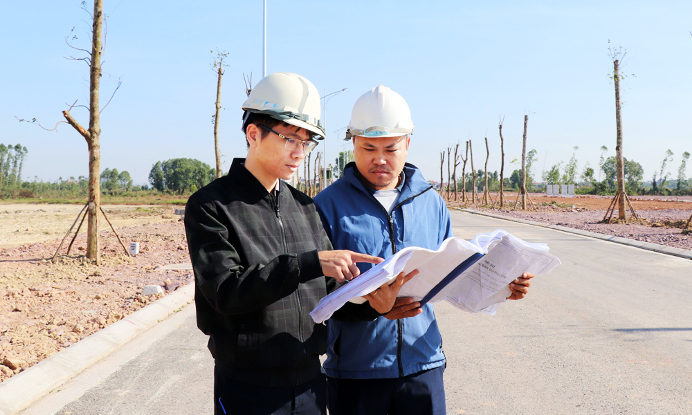 Bac Giang city races to complete urban projects ahead of Tet