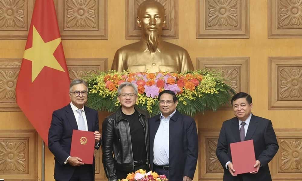 Vietnamese Government, US chip giant Nvidia sign cooperation agreement