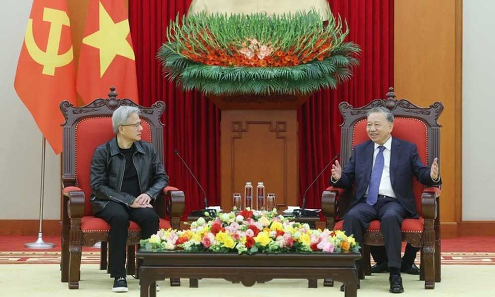 Vietnam sees NVIDIA leading partner in semiconductor, AI: Party leader