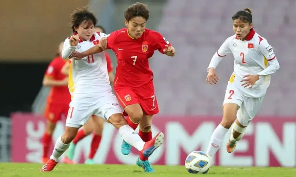 Vietnamese women's football team rank 6th in Asia