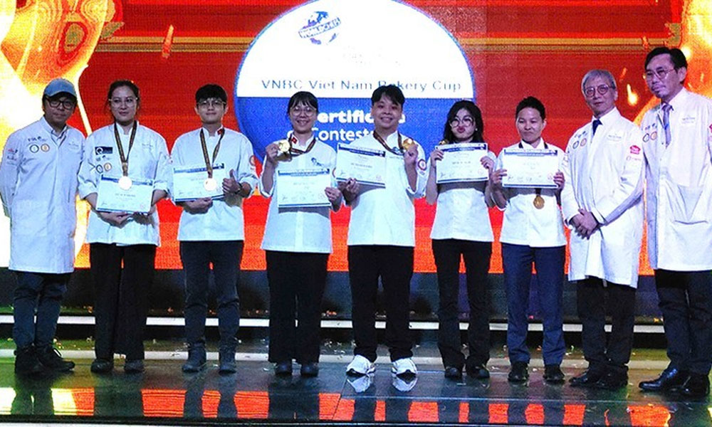 Winners of Vietnam Bakery Cup 2024 awarded