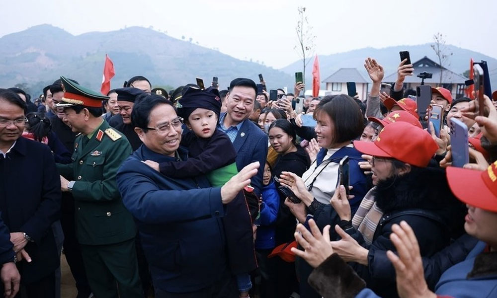 PM attends inauguration of resettlement areas of Lao Cai’s typhoon-affected villages