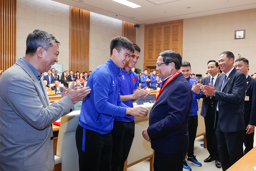 Prime Minister praises ASEAN Cup champions