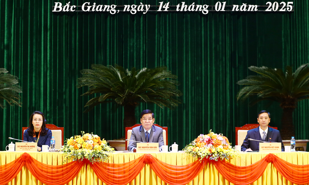 Bac Giang sums up leadership work of Provincial Party Committee in 2024 and deploys tasks in 2025