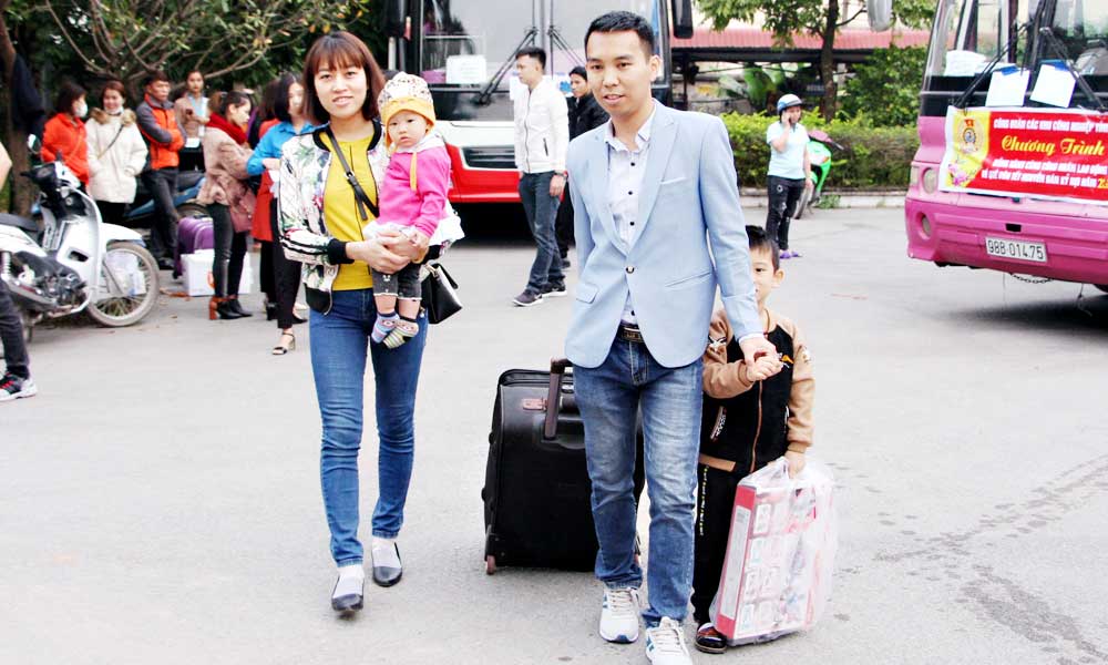 Warm zero-cost trips for migrant workers 