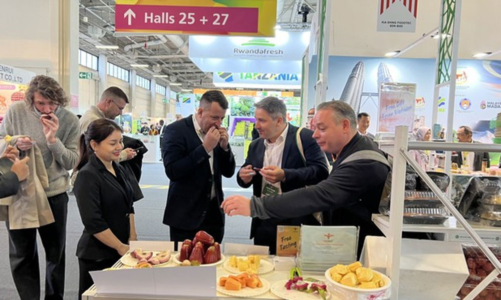 Vietnam makes largest-ever presence at Germany fruit fair