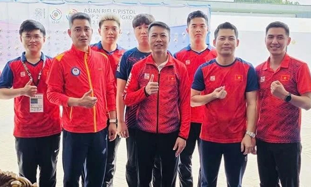 Vietnam claims second gold at Asian Rifle/Pistol Cup 2025