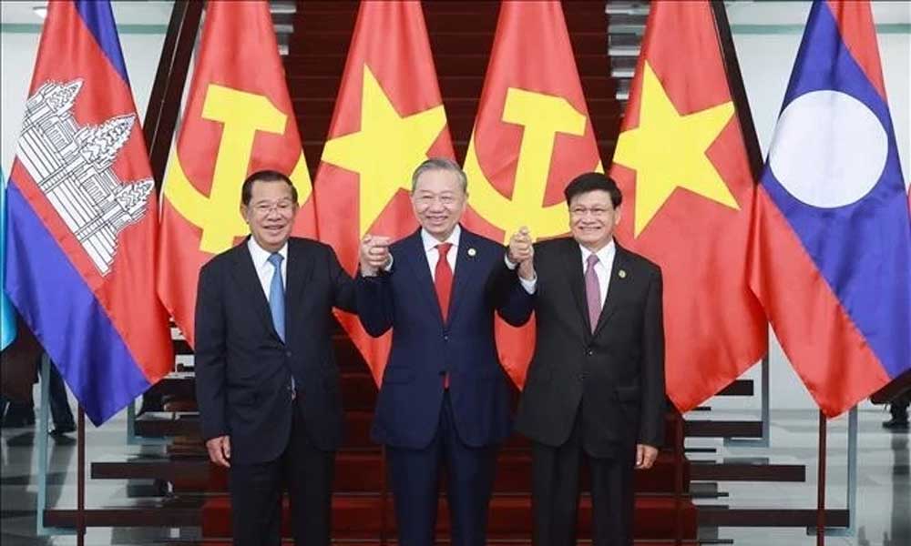 Vietnam, Laos, Cambodia fortify ties in new development phase