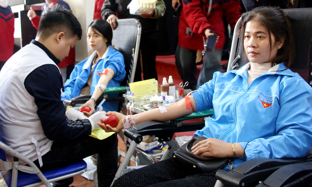 Bac Giang receives more than 9,400 blood units during 2025 Tet and Red Spring Festival