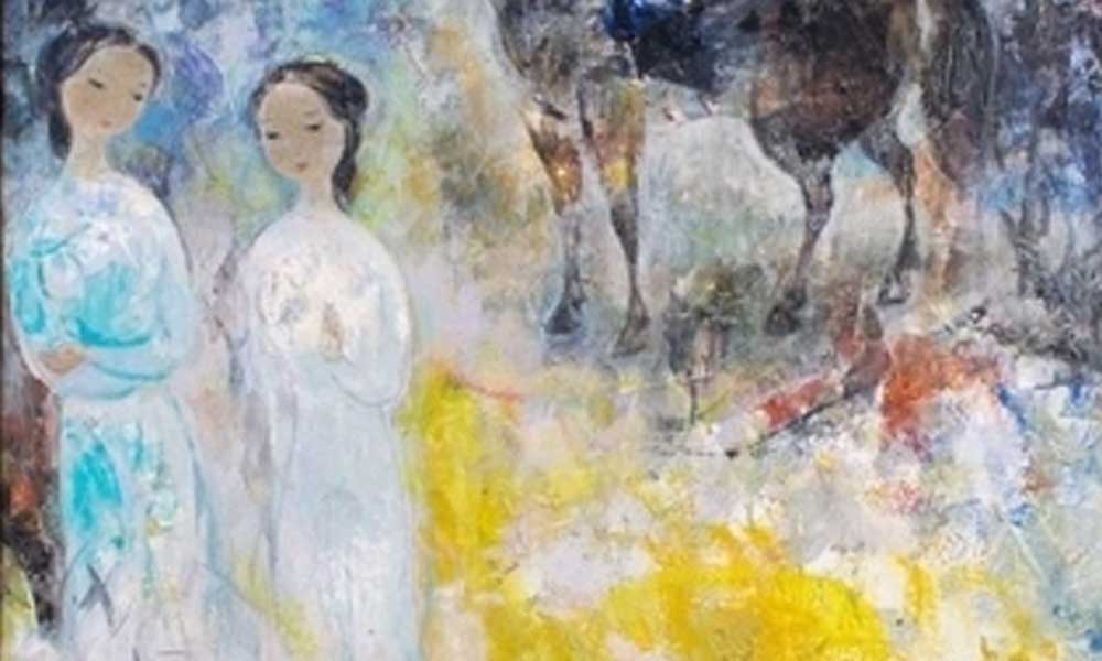 Vietnamese artist's painting sold at $60,000 in London auction