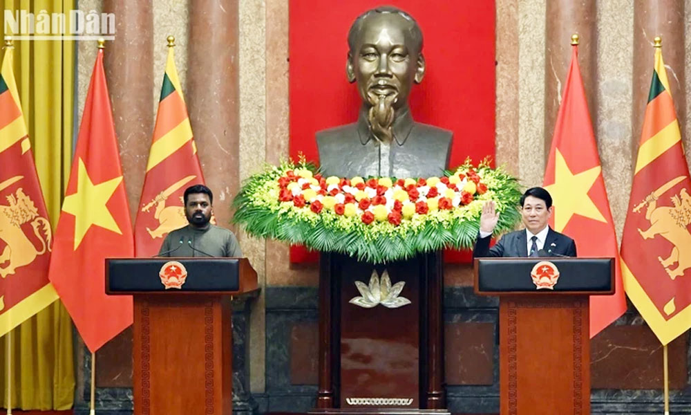 Viet Nam, Sri Lanka vow to enhance ties in more open, breakthrough direction