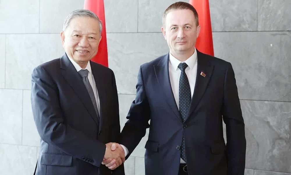 Party General Secretary meets with Belarusian PM