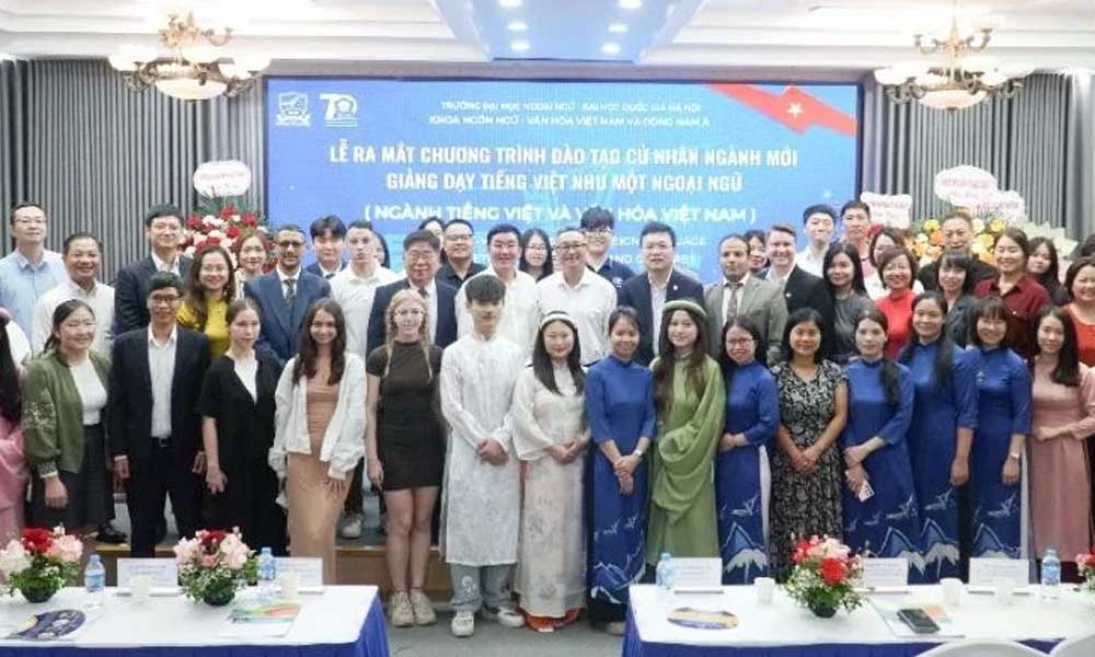 First programme launched for training teachers of Vietnamese as a foreign language