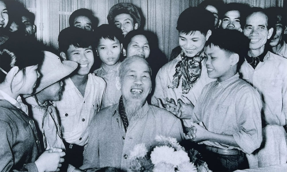 Rare archived photos reveal intimate glimpses into Vietnamese President Ho Chi Minh's daily life