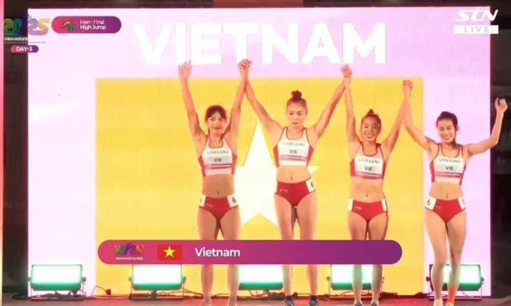 Vietnamese runners secure silver medal at Asian Championships