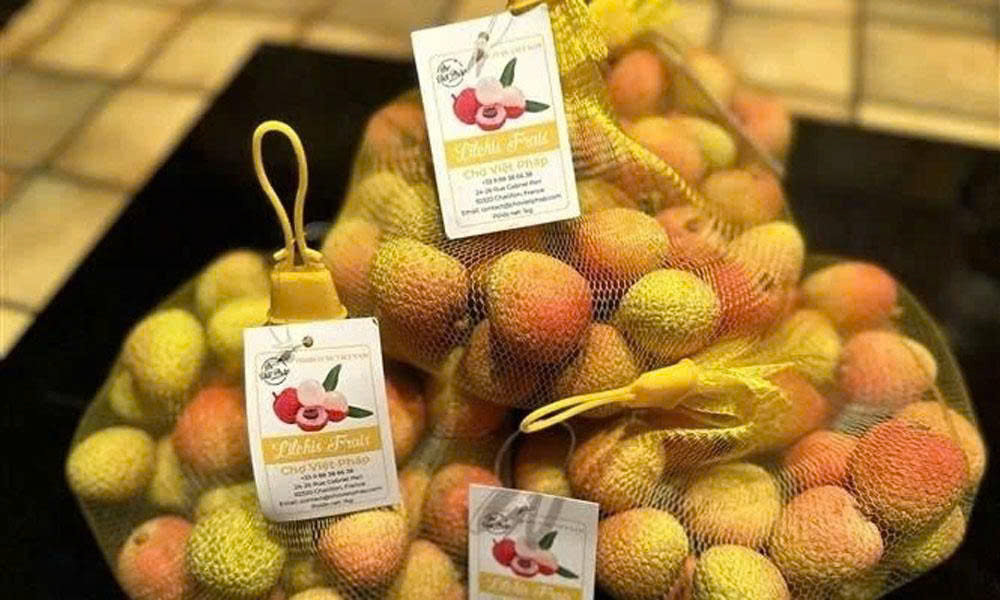 First batch of this year's crop lychee reaches Paris