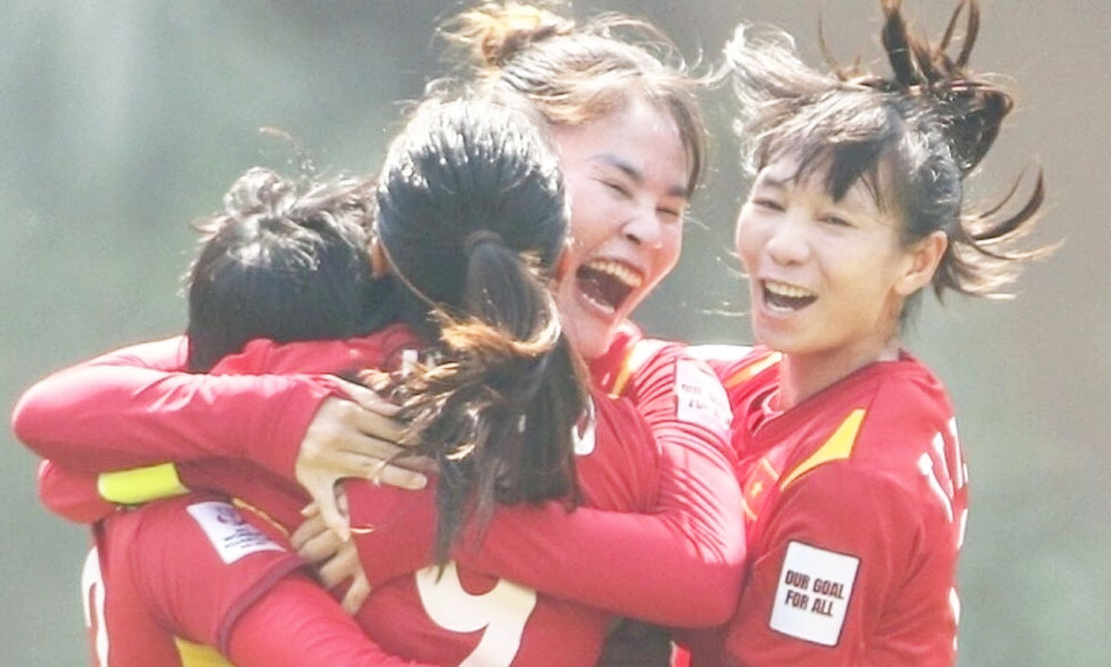 Vietnam hold firm at 6th in Asia in FIFA women's rankings