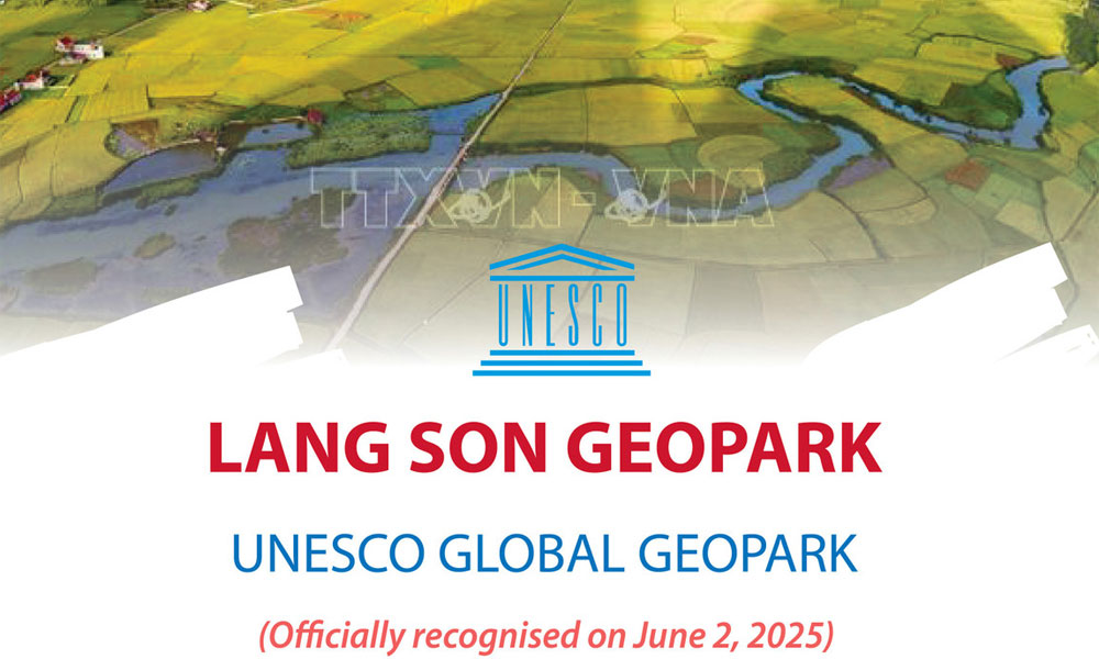 Lang Son achieves UNESCO Global Geopark recognition