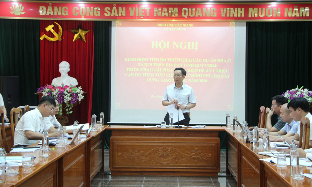 Bac Giang makes joint efforts in removing obstacles to soon complete social housing projects