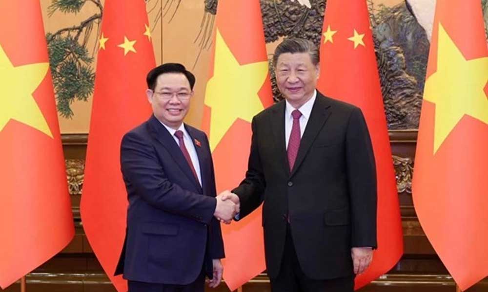 NA Chairman meets with Chinese top leader in Beijing