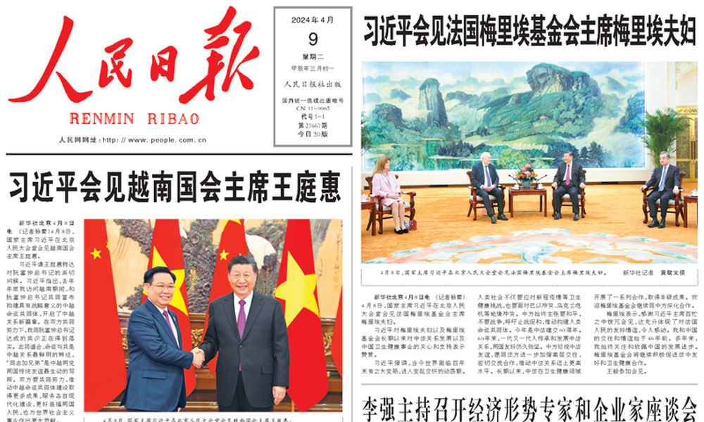 Chinese media spotlights top Vietnamese legislator’s visit