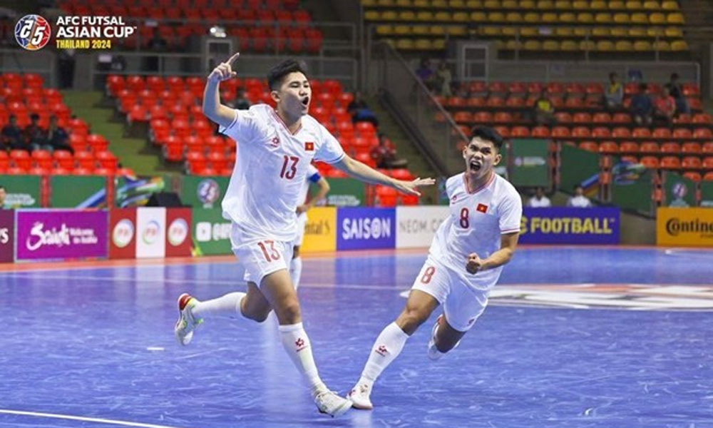 Vietnam advance to Futsal Asian Cup quarters