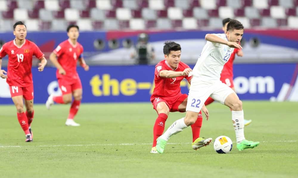 Uzbekistan top U23 Asian group after 3-0 victory over Vietnam