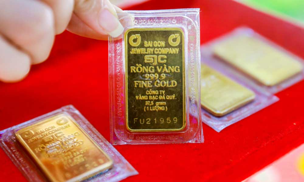 Central bank successfully auctions 3,400 taels of SJC-branded gold bars